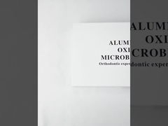 ميكروبلاستر الألمنيوم أكسيد الأسنان