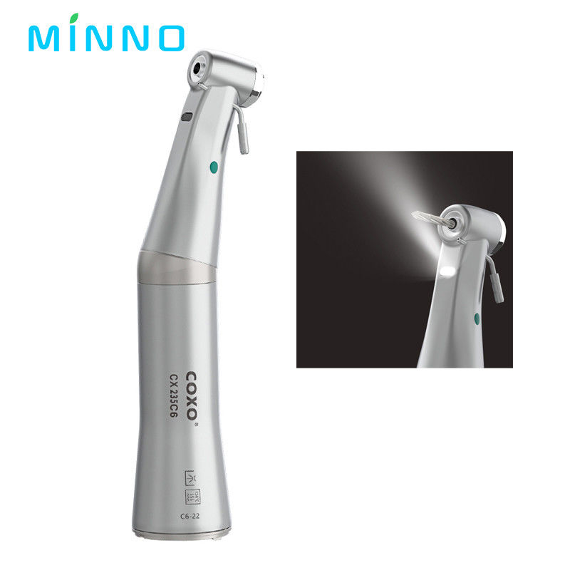 جراحة زراعة الأسنان 20/1 الألياف البصرية اليدوية منخفضة السرعة أدوات طبيب الأسنان COXO 2000RPM اليدوية منخفضة السرعة زراعة الأسنان اليدوية 20:1