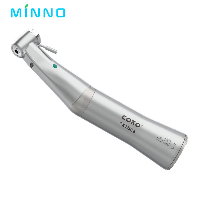 جراحة زراعة الأسنان 20/1 الألياف البصرية اليدوية منخفضة السرعة أدوات طبيب الأسنان COXO 2000RPM اليدوية منخفضة السرعة زراعة الأسنان اليدوية 20:1