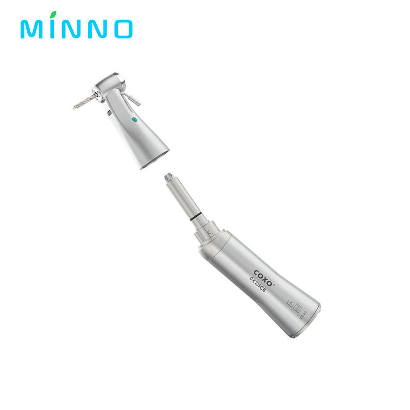 جراحة زراعة الأسنان 20/1 الألياف البصرية اليدوية منخفضة السرعة أدوات طبيب الأسنان COXO 2000RPM اليدوية منخفضة السرعة زراعة الأسنان اليدوية 20:1