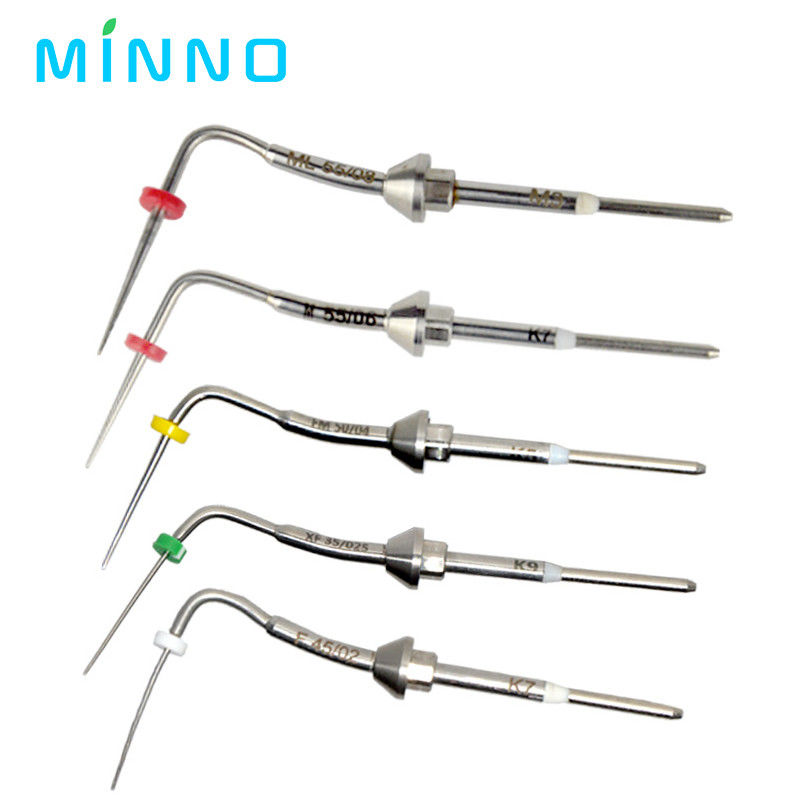 ملحقات الأسنان Percha Gutta القلم / بندقية رأس مغلق ساخن إبر نظام التشويش الأسنان Endodontic ملحقات Gutta Percha الحرارة مغلق مغلق قلب لطبيب الأسنان