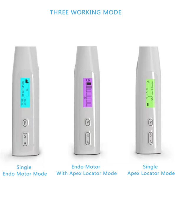 أسنان غير لاسلكية قناة الجذر Endodontic C-Smart Mini AP Endo Motor مع Apex Locator 2 في 1 Low Speed Micro Surgery Motor