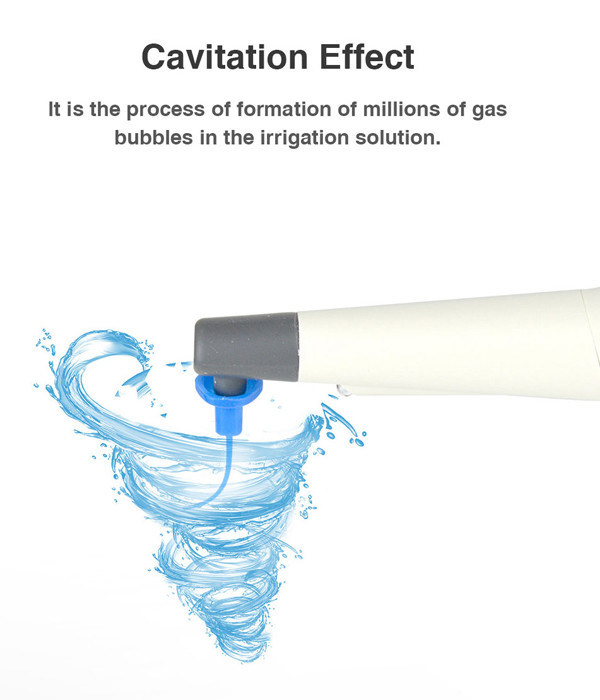 أسنان الموجات فوق الصوتية Endo Activator السلكي الرشاش الصوتي لعلاج قناة الجذر مع 5Pcs Endo ملفات الرشاش الأسنان