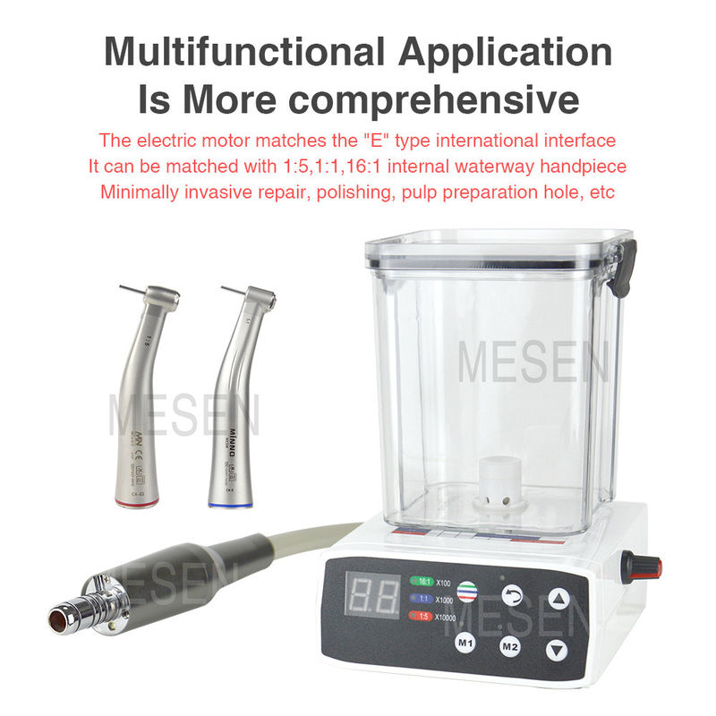 محرك كهربائي LED للأسنان، نموذج جديد لـ Clinical L Brushless Led Micromotor للأسنان